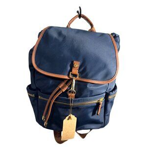 Calvin Klein Navy Blue Backpack Bookbag NWOT
